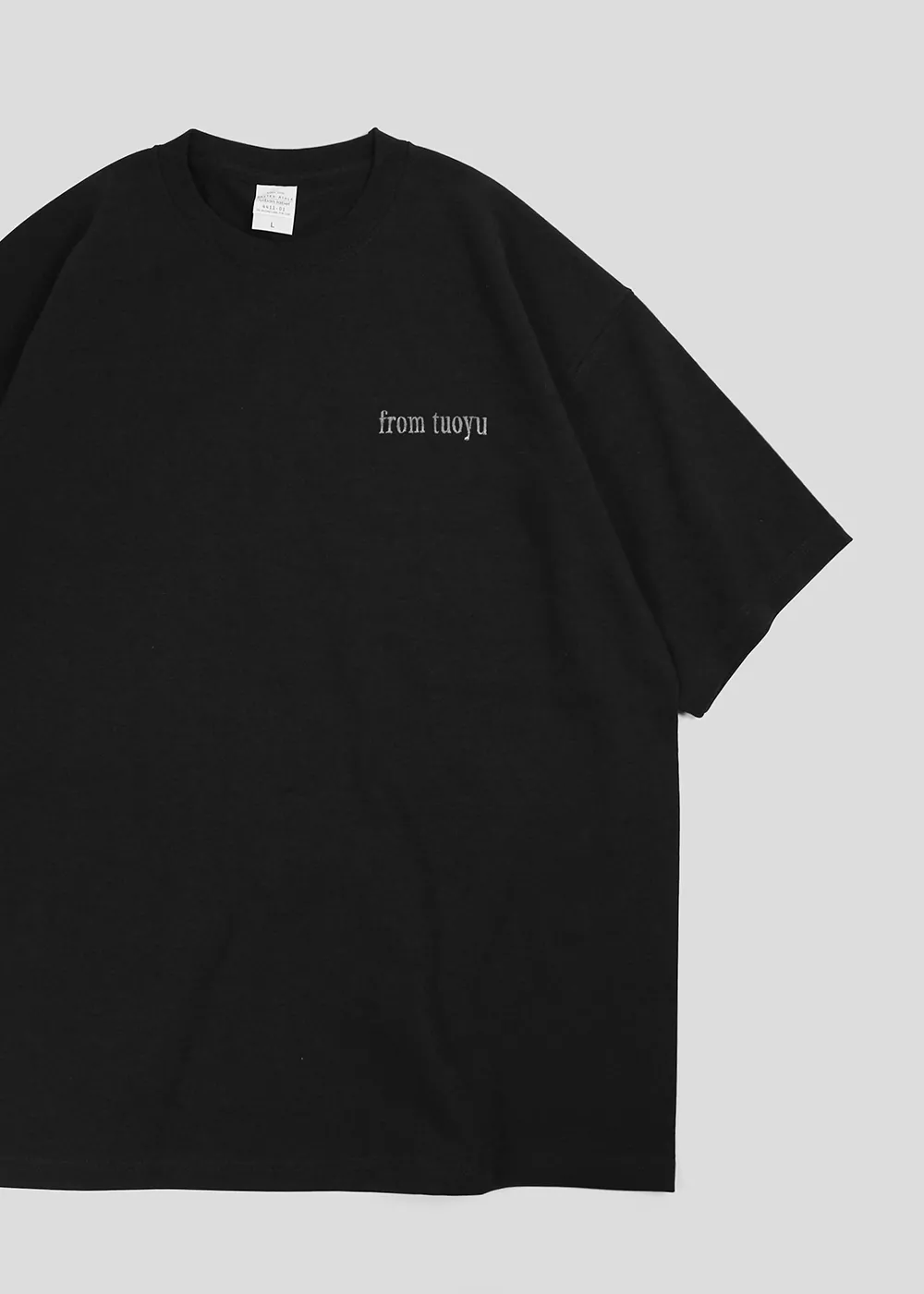 寬版落肩9.1OZ - 圓領短袖上衣