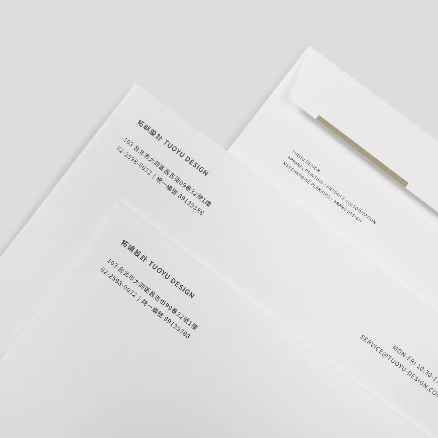 TUOYU DESIGN｜歐式信封