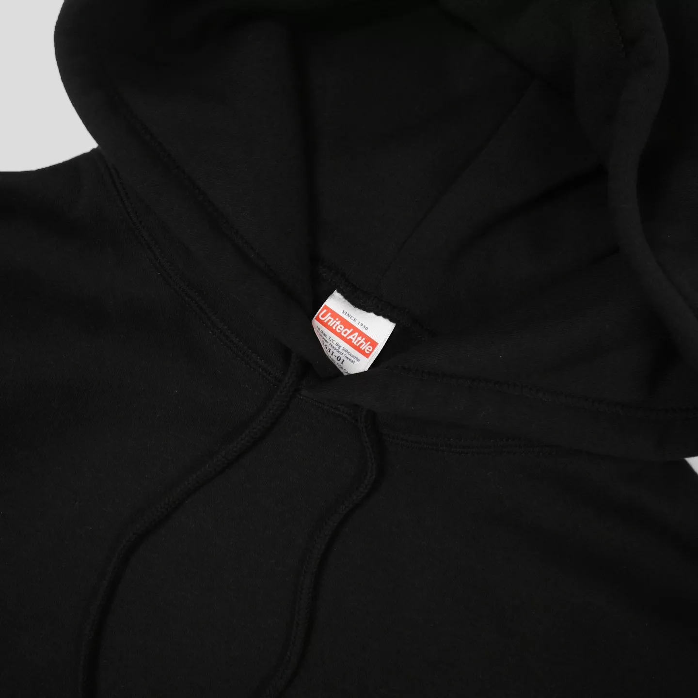 UNITED ATHLE｜寬版落肩連帽TEE