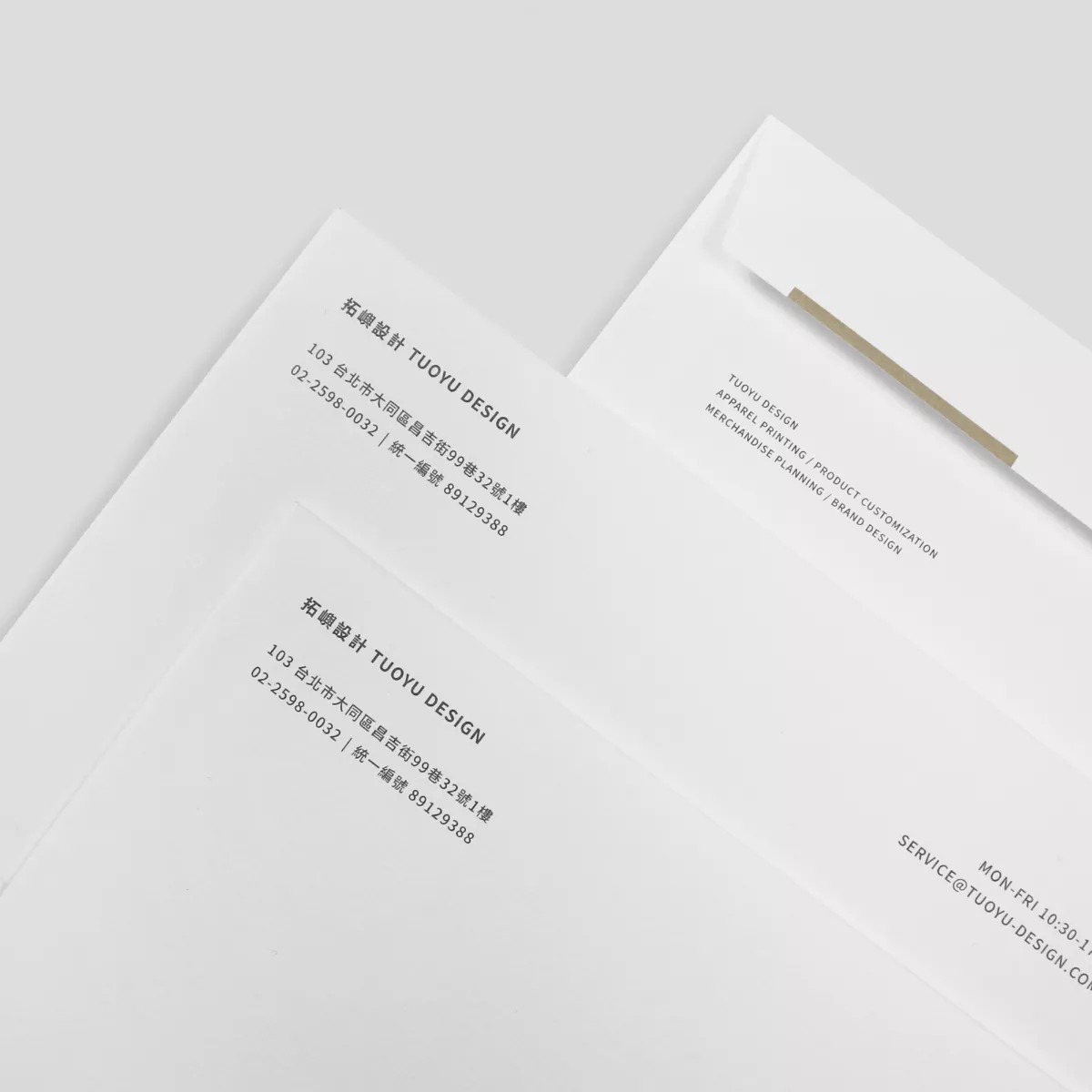 TUOYU DESIGN｜歐式信封