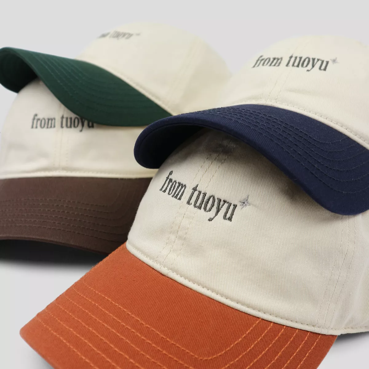 TUOYU DESIGN｜復古雙色老帽