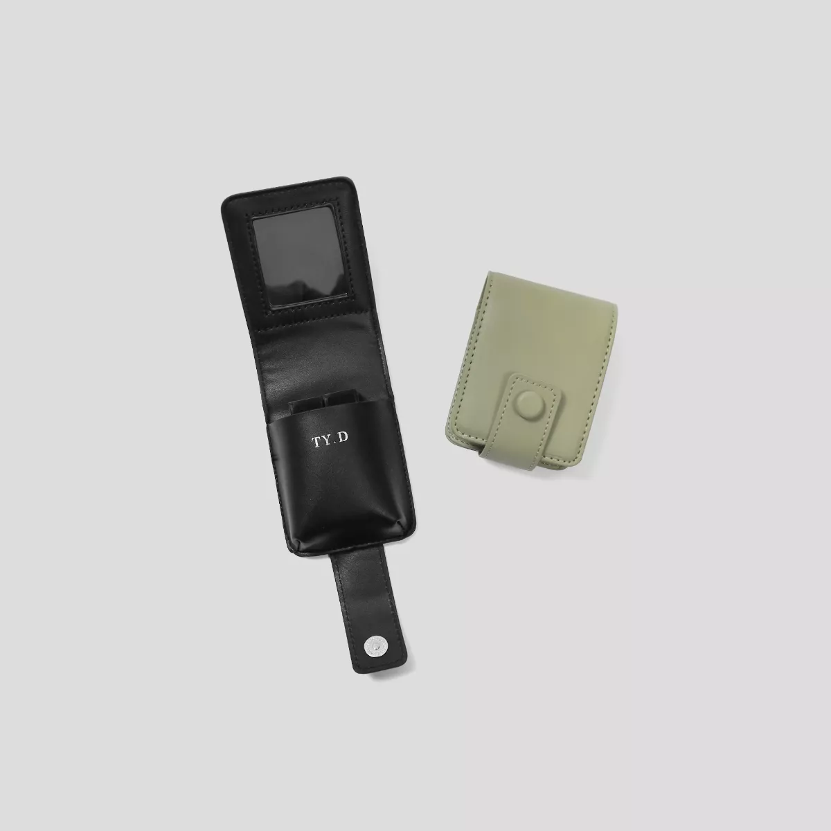 TUOYU DESIGN｜皮革附鏡收納包