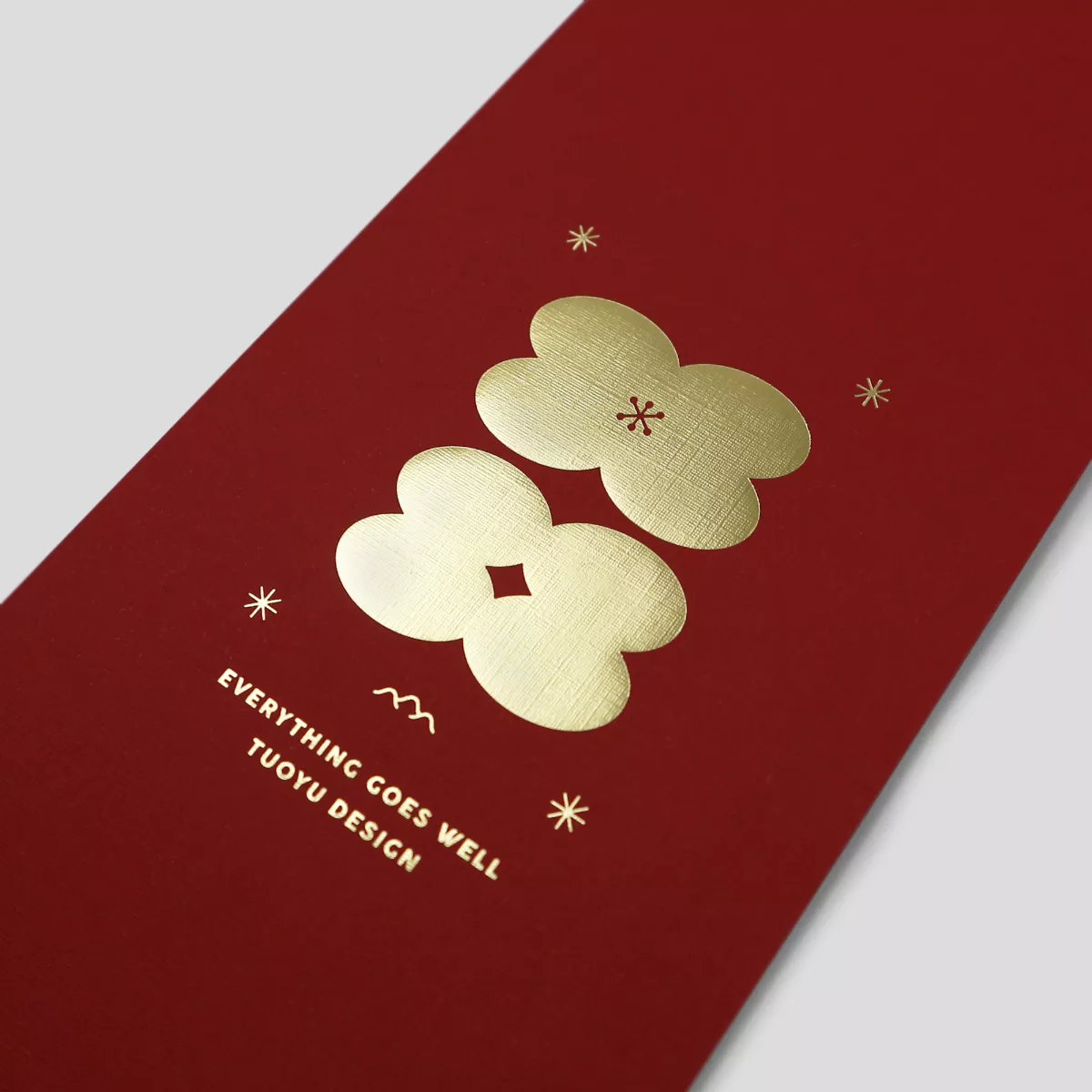 TUOYU DESIGN｜中式燙金紅包袋